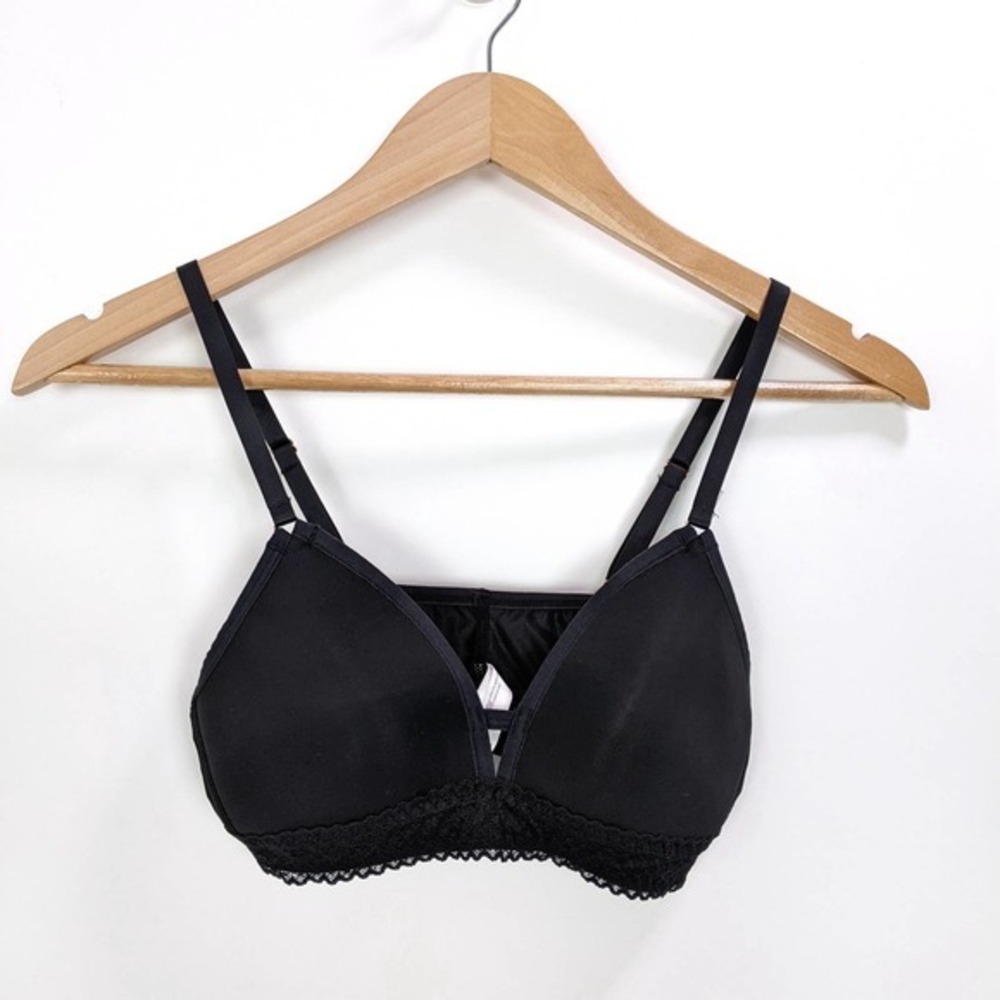 Skarlett Blue Size XS Jaded Multi-Way Wireless Bra In Black 323147